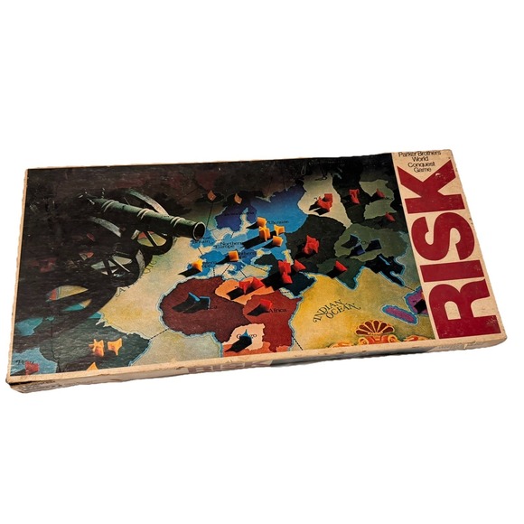 Parker Brothers Other - 1975 Risk Board Game Parker Brothers - Complete